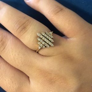 14k diamond ring